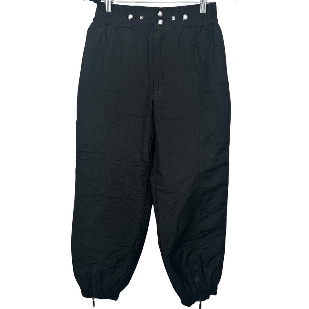 Champion Winter Sport Black Snow/Ski Pants Zipper Pockets Adult‎ Size Small